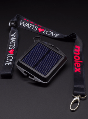 Watts of Love personal solar panel