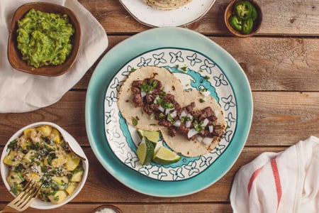 carne asada tacos